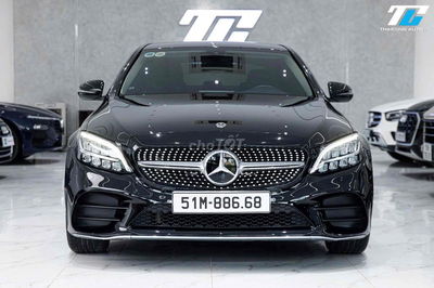 Mercedes C180 AMG sx2021 đi 29k km đen nt đen