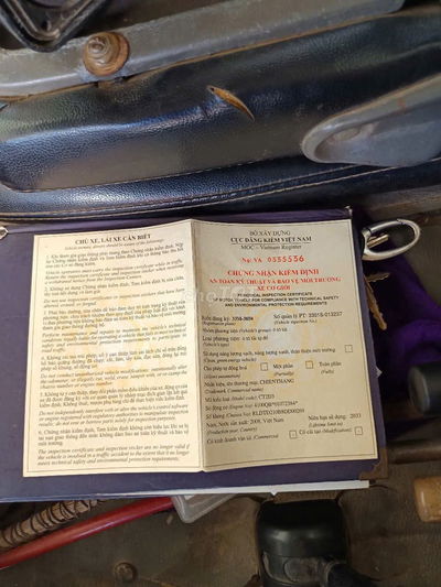 Xe tải ben tự đổ Chiến Thắng 2T sản xuất năm 2008