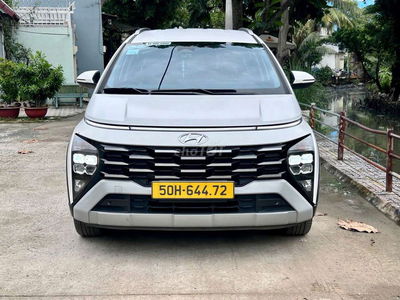Hyundai Stargazer X cao cấp 2024 trắng, hỗ trợ góp