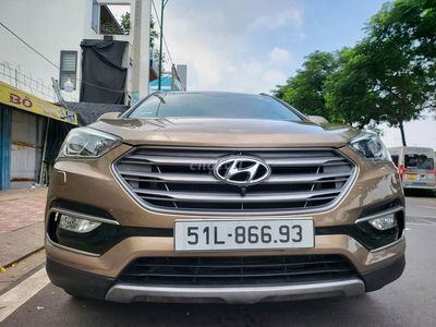Hyundai Santafe 2017 2.4 AWD Nâu đất