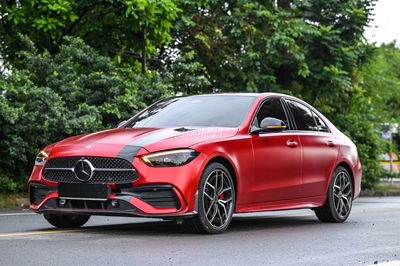 ❤️ Mercedes-Benz C300 AMG 2022, Đỏ nhám cực ngầu