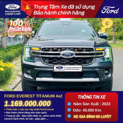 Ford Everest 2023 Titanium 2.0 AT 4x2 - 45000 km