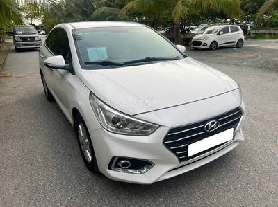 Hyundai Accent 1.4 Mt bản đủ 2018 trắng đẹp