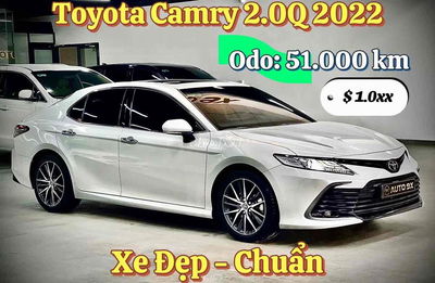🚘 Toyota Camry 2.0Q 2022 - 1 chủ từ đầu - Siêu Đẹp