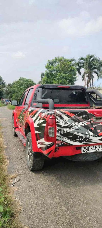 Isuzu D-Max 2008 màu Đỏ