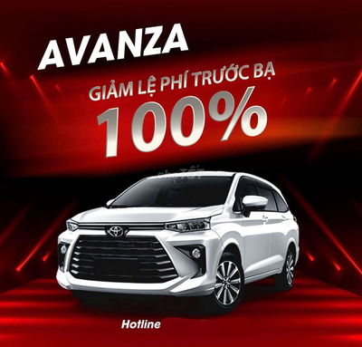 Toyota Avanza- Hỗ Trợ Hơn 100% Thuế Trước Bạ