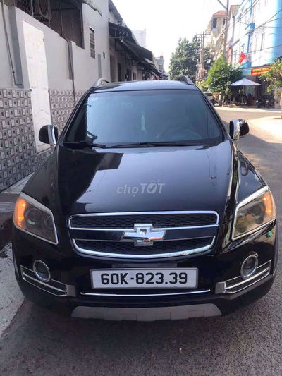 Chevrolet Captiva 2009 Đen,máy dầu số sàn máy im r