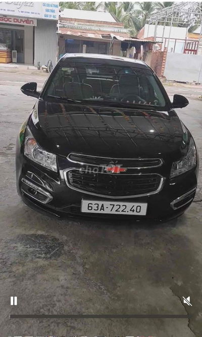 Chevrolet Cruze 2015 Tự động 80000 km Đen