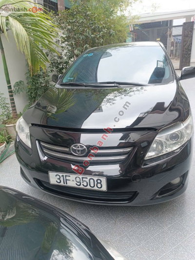 Xe Toyota Corolla altis 1.8E AT 2009
