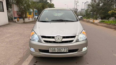 Toyota Innova 2007 G Bạc