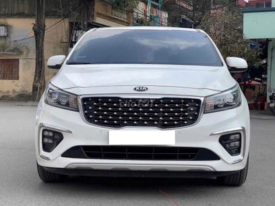 Kia Sedona 2.2 DAT Luxur sx 2019 màu trắng xe đẹp