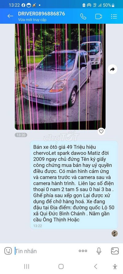 Chevrolet Spark Daewoo Matiz 2009 Bạc