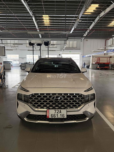 Hyundai Santafe 2022 Trắng 50.000 km