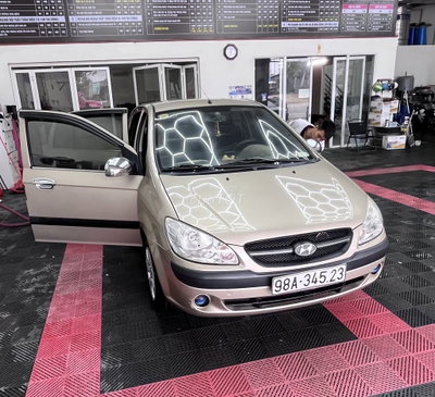 Hyundai Getz Vàng cát Số sàn