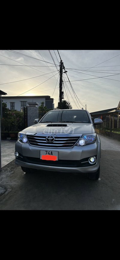 Gia đình cần bán Fortuner sx 12/2015-2.5G máy dầu