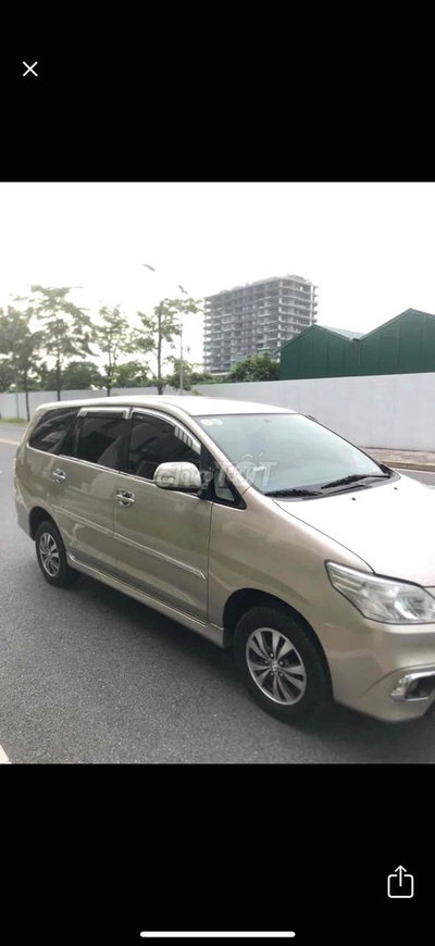 Cc bán toyota Innova 2016 Vàng cát 350 triệu