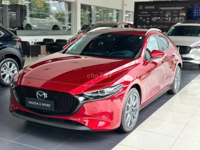 Mazda 3 Sport Đỏ 2025 - sẵn xe giá tốt