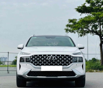 Santafe 2.2D model 2022 màu trắng đẹp xin mời