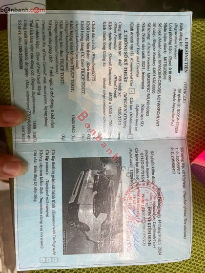 Xe Mitsubishi Xpander 1.5 AT 2022