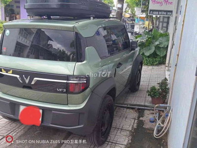 VF3 xanh lá nhạt pin thuê 900k
