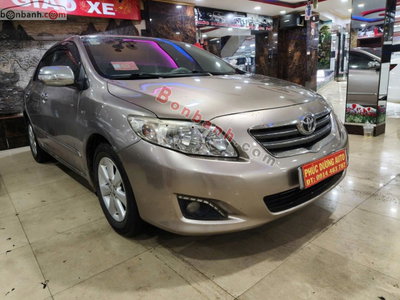 Xe Toyota Corolla altis 1.8G MT 2009