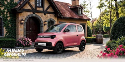 Xe ô tô điện MINIO GREEN Hồng
