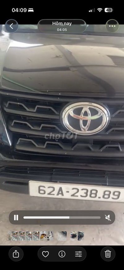 Toyota Fortuner 2021 Số sàn Đen