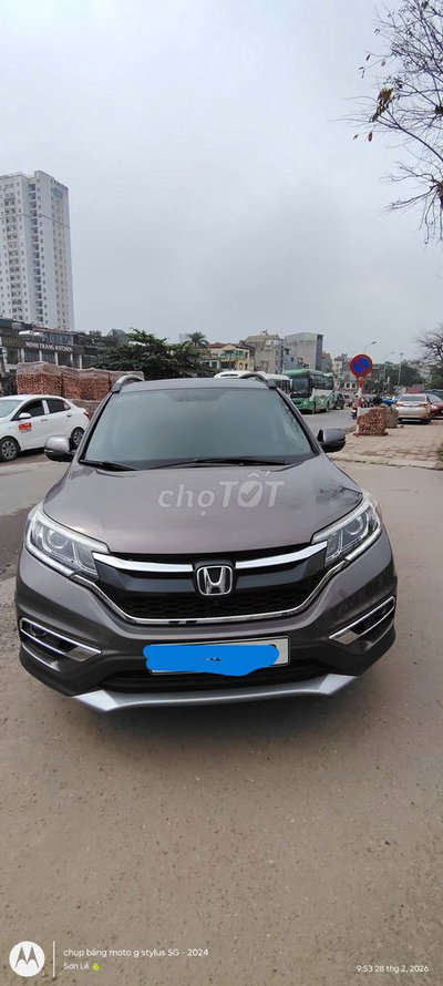 Honda CRV 2017 2.4 Xám 10 vạn km