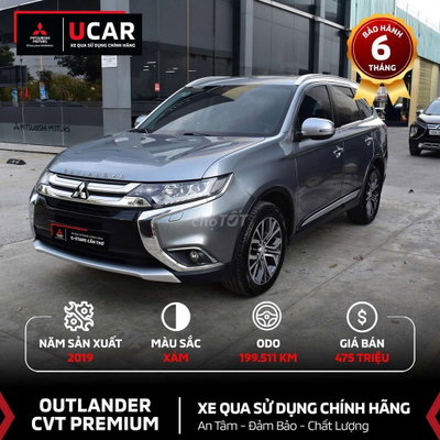 Mitsubishi Outlander CVT Premium 2019 Xám