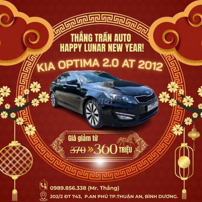 Kia Optima 2012 màu đen