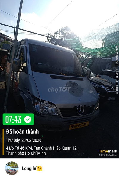 Mercedes-Benz Sprinter 2005 Bạc