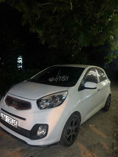 Kia Morning 2015 Trắng bàn full