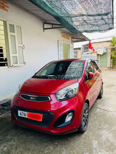 Kia Morning S 2014 Đỏ 80.000 km