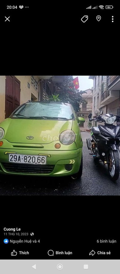 Daewoo Matiz 2 2005 Xanh lá