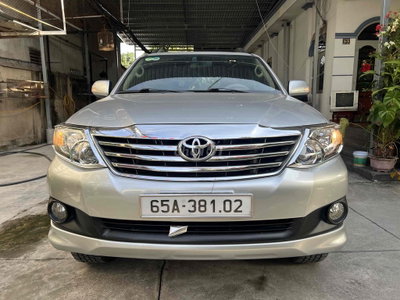 Toyota Fortuner 2015 Bạc, đăng ky 2016