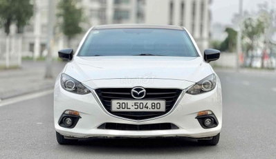 Mazda 3 2015 HB Trắng 80000 km