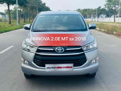 TOYOTA INNOVA 2.0E MT sx 2018