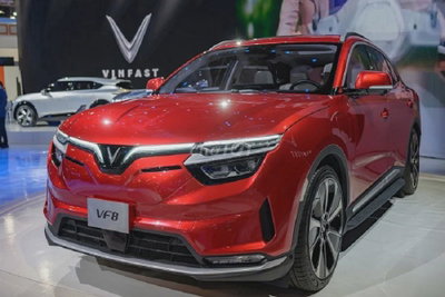 VinFast VF8 màu Đỏ đã qua sử dụng