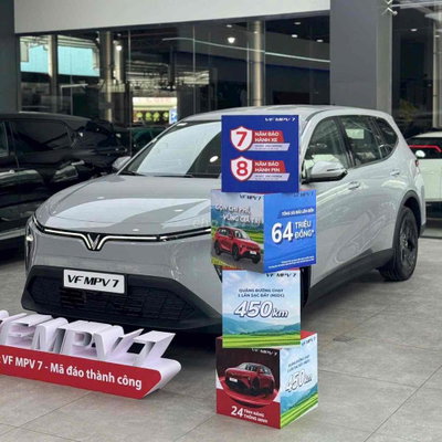 VF MPV7 - góp tối đa 90% - 73 triệu nhận xe