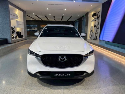 Mazda CX-8 2026 Luxury Trắng + GIảm tiền mặt