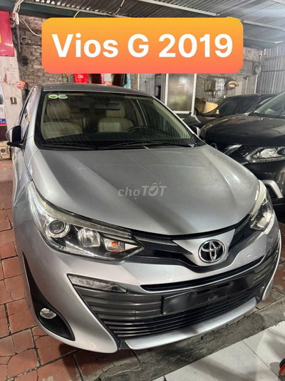 Toyota Vios 2019 1.5G Bạc - 110.000km