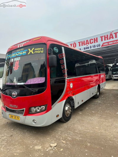 Xe Isuzu 29 chỗ 2016