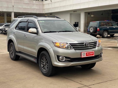 Toyota Fortuner 2016 2.7AT Bạc 47.000km