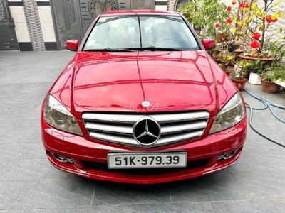 Mercedes-Benz C200 2010 Đỏ
