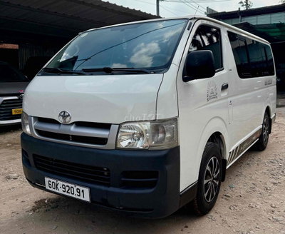Toyota Hiace 2006 nóc thấp tải VAN 6 chỗ 850kg