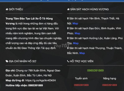 Học băng lái xe