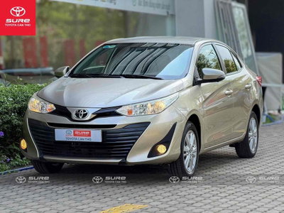 Toyota Vios E 2020 Nâu vàng nhiều phụ kiện
