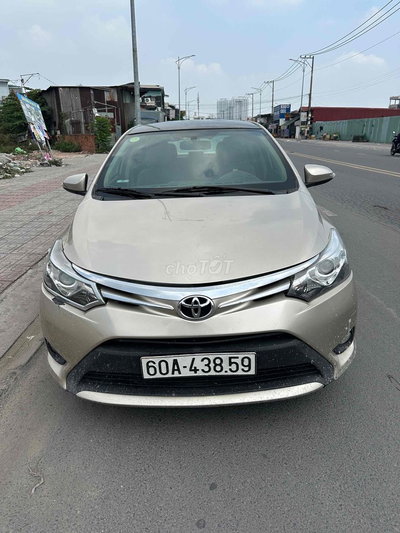 Toyota Vios 2017 Bản G Vàng cát