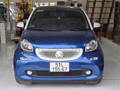 Smart Fortwo 2015 Xanh trắng