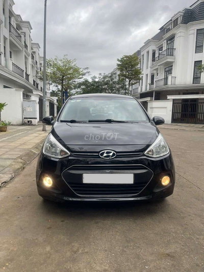 Hyundai i10 Sedan 2015 Đen Số sàn